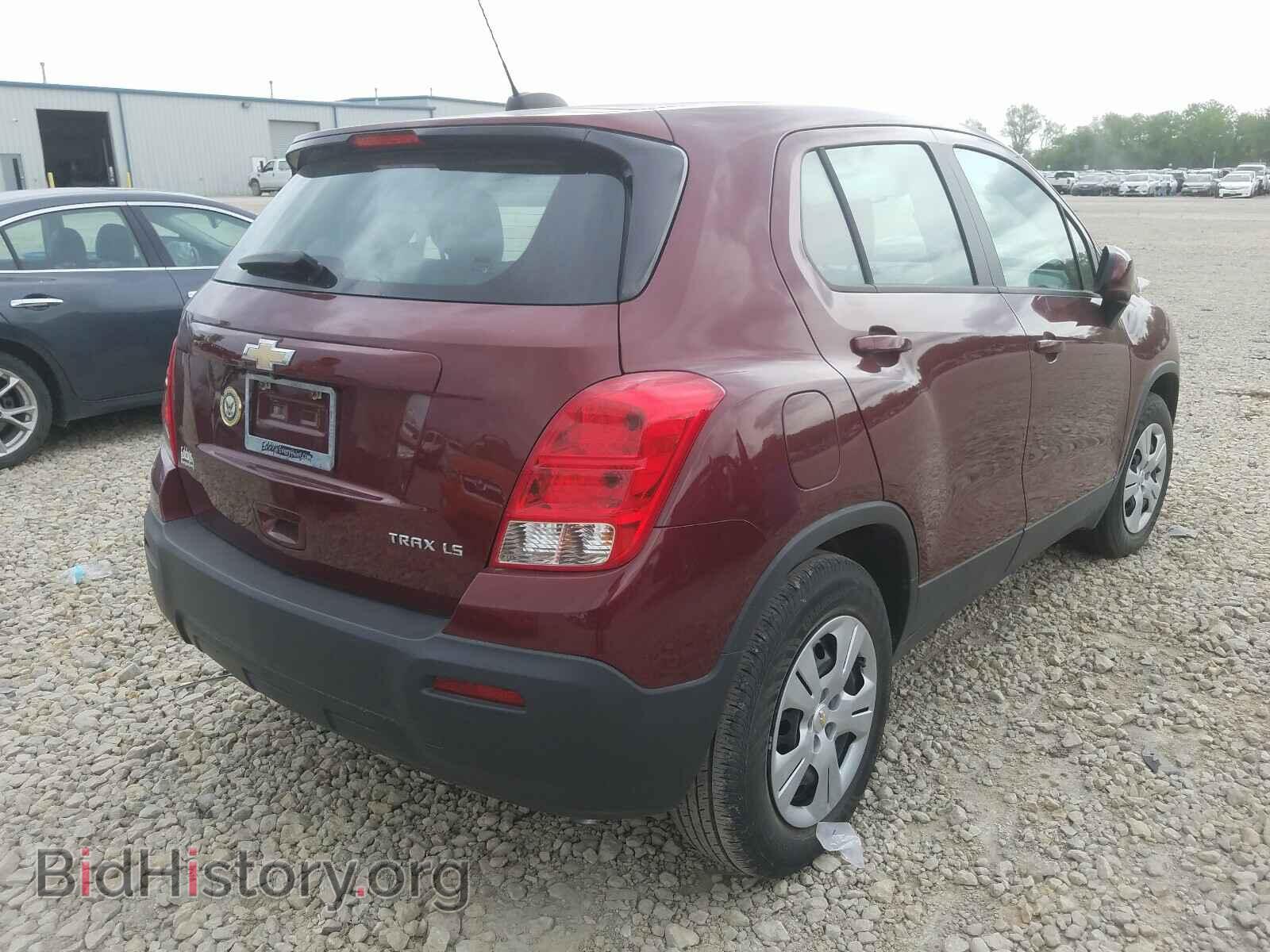2016 CHEVROLET TRAX - VIN: 3GNCJKSB5GL231498 - Фото 4