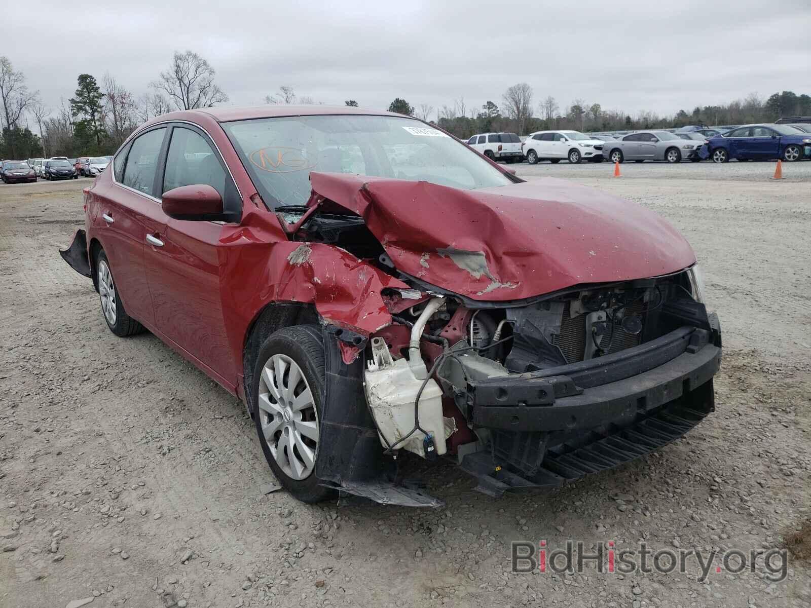 Photo 3N1AB7AP3EL649520 - NISSAN SENTRA 2014