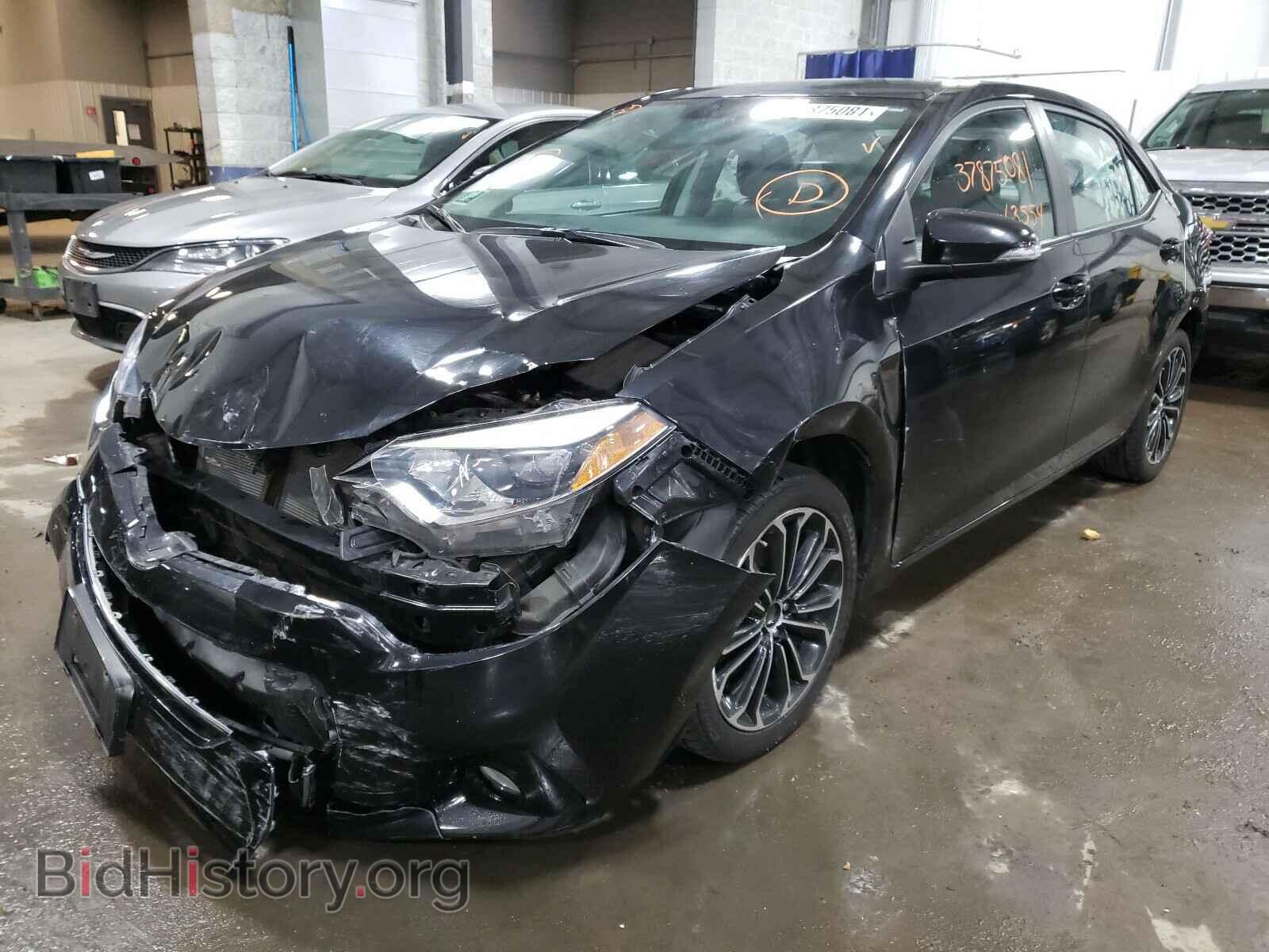 2014 TOYOTA COROLLA - VIN: 5YFBURHE5EP074092 - Фото 2