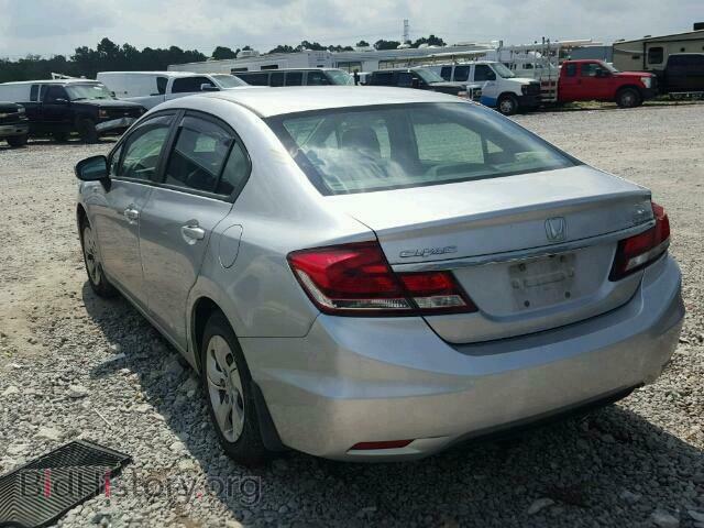 2014 HONDA CIVIC - VIN: 19XFB2F52EE076658 - Фото 3