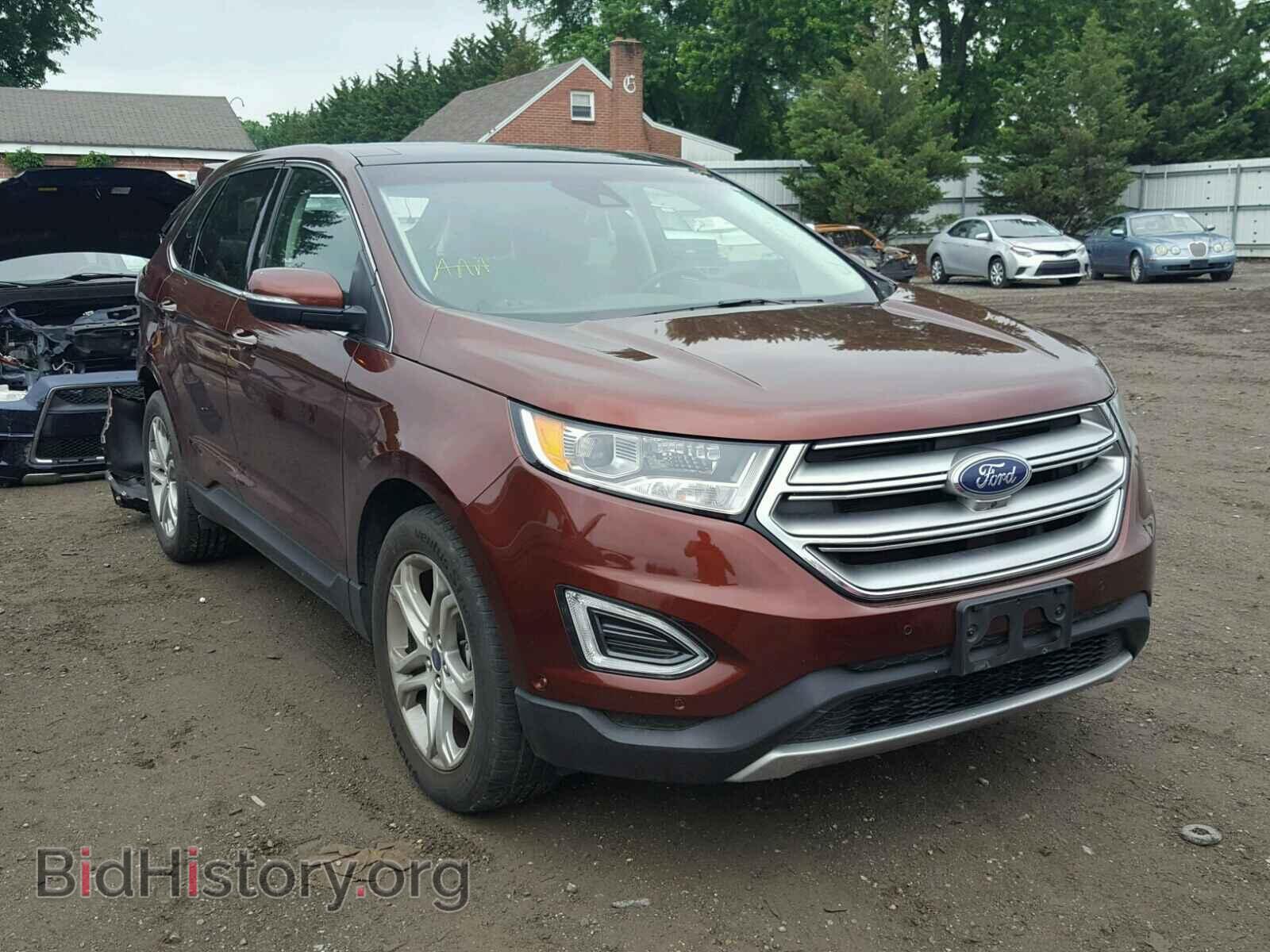 Photo 2FMPK4K97FBB54784 - FORD EDGE 2015