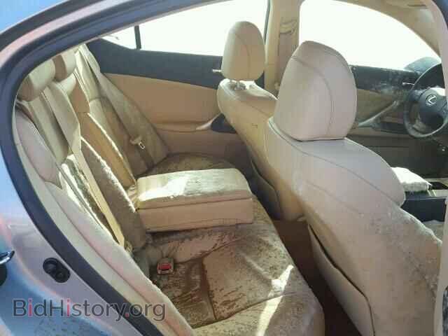 2007 LEXUS IS250 - VIN: JTHBK262372058415 - Фото 6