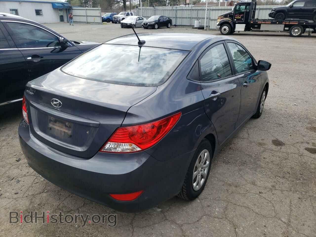 2013 HYUNDAI ACCENT - VIN: KMHCT4AE5DU332287 - Фото 4