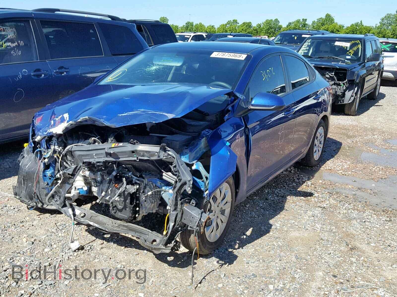 2018 HYUNDAI ACCENT - VIN: 3KPC24A32JE012425 - Фото 2