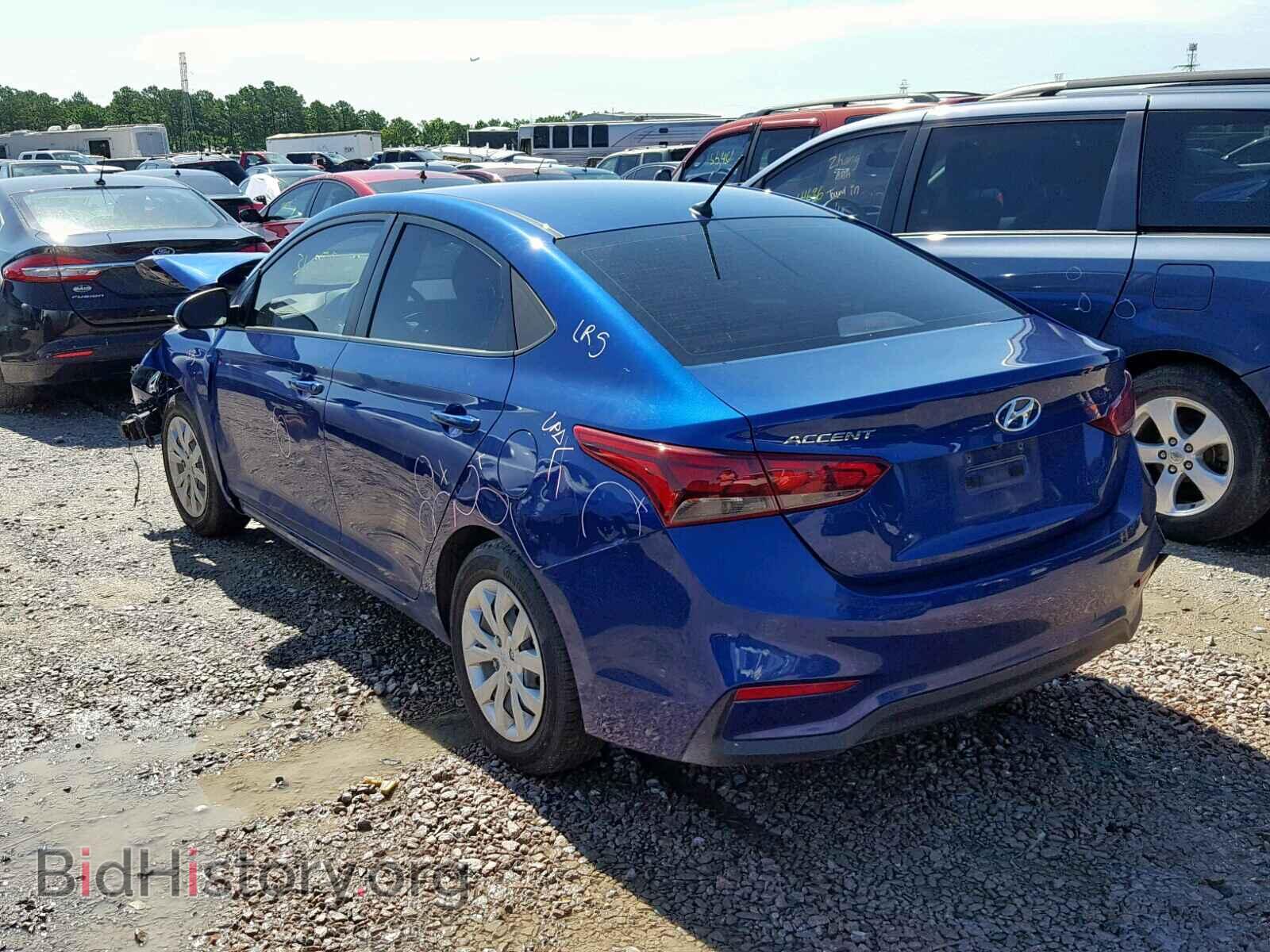 2018 HYUNDAI ACCENT - VIN: 3KPC24A32JE012425 - Фото 3