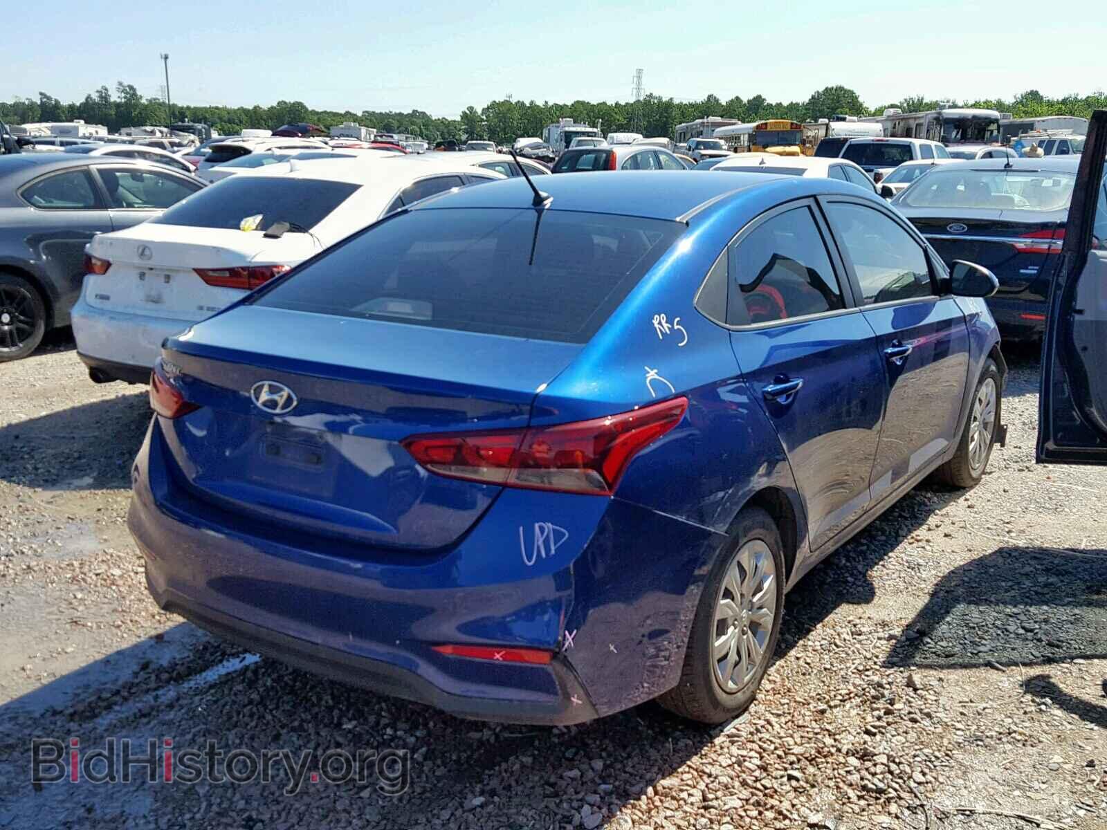 2018 HYUNDAI ACCENT - VIN: 3KPC24A32JE012425 - Фото 4