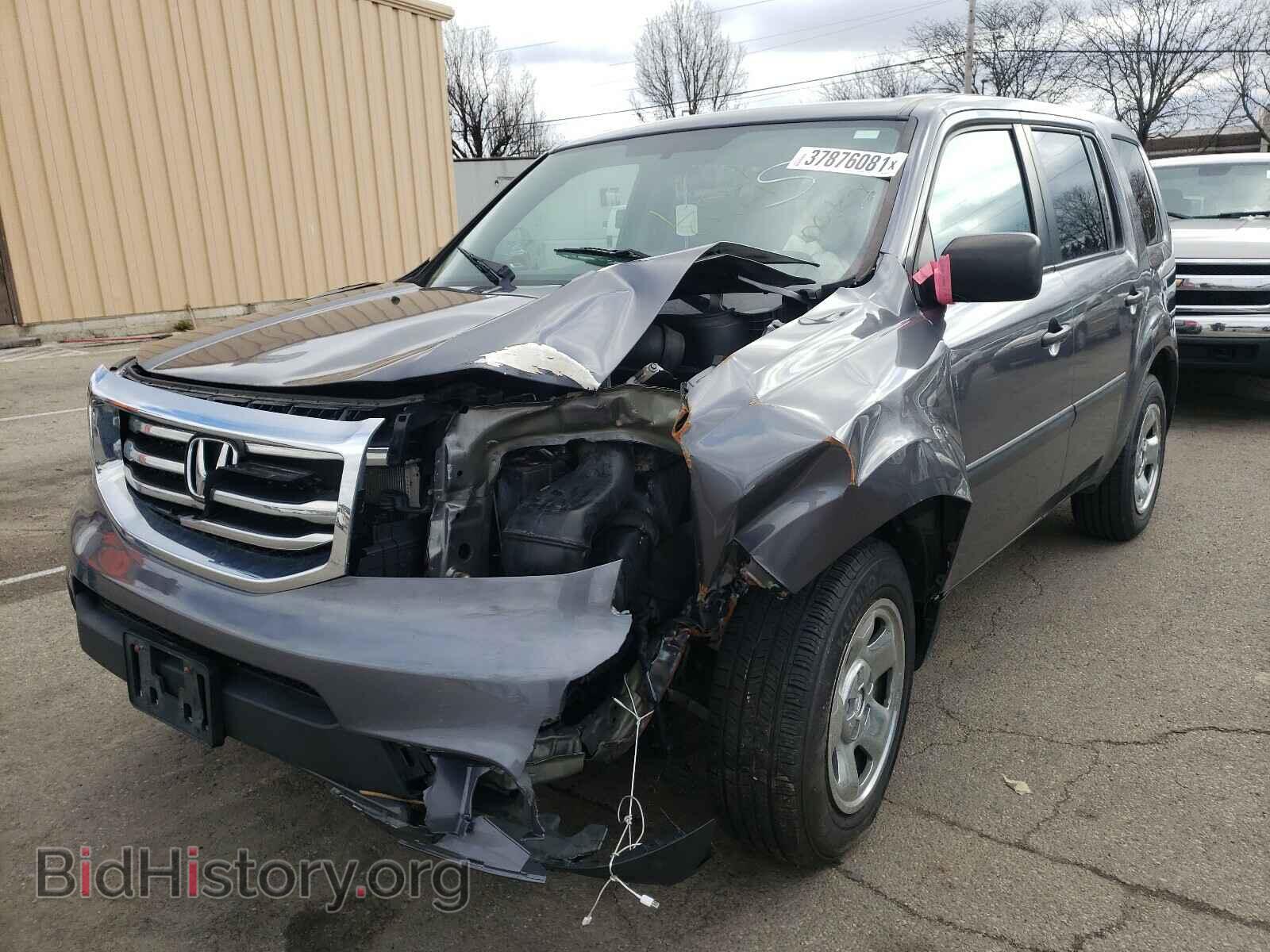 2015 HONDA PILOT - VIN: 5FNYF4H22FB006133 - Фото 2