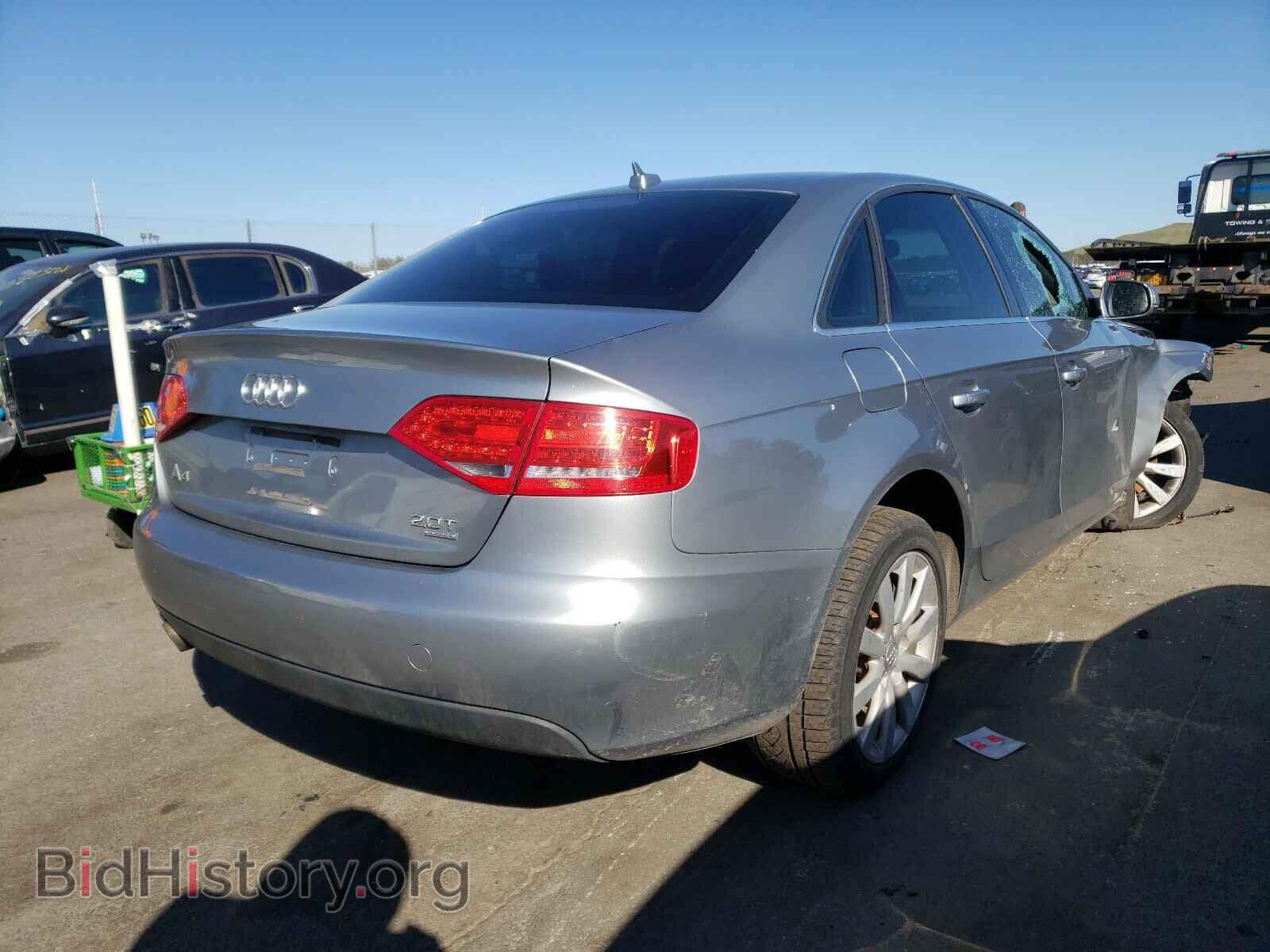 2011 AUDI A4 - VIN: WAUFFAFL9BA091893 - Фото 4