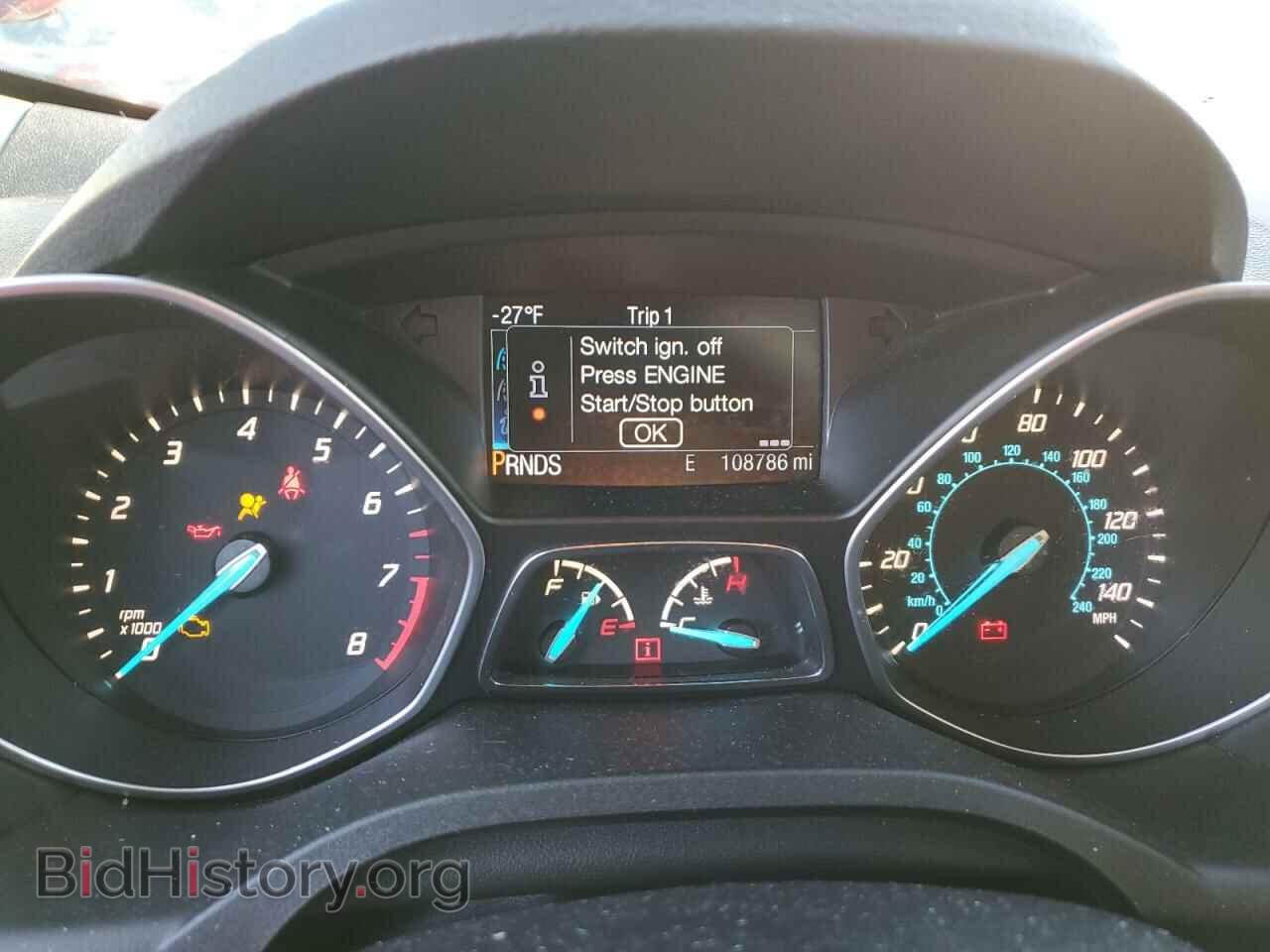 2014 FORD ESCAPE - VIN: 1FMCU0J96EUC19975 - Фото 9