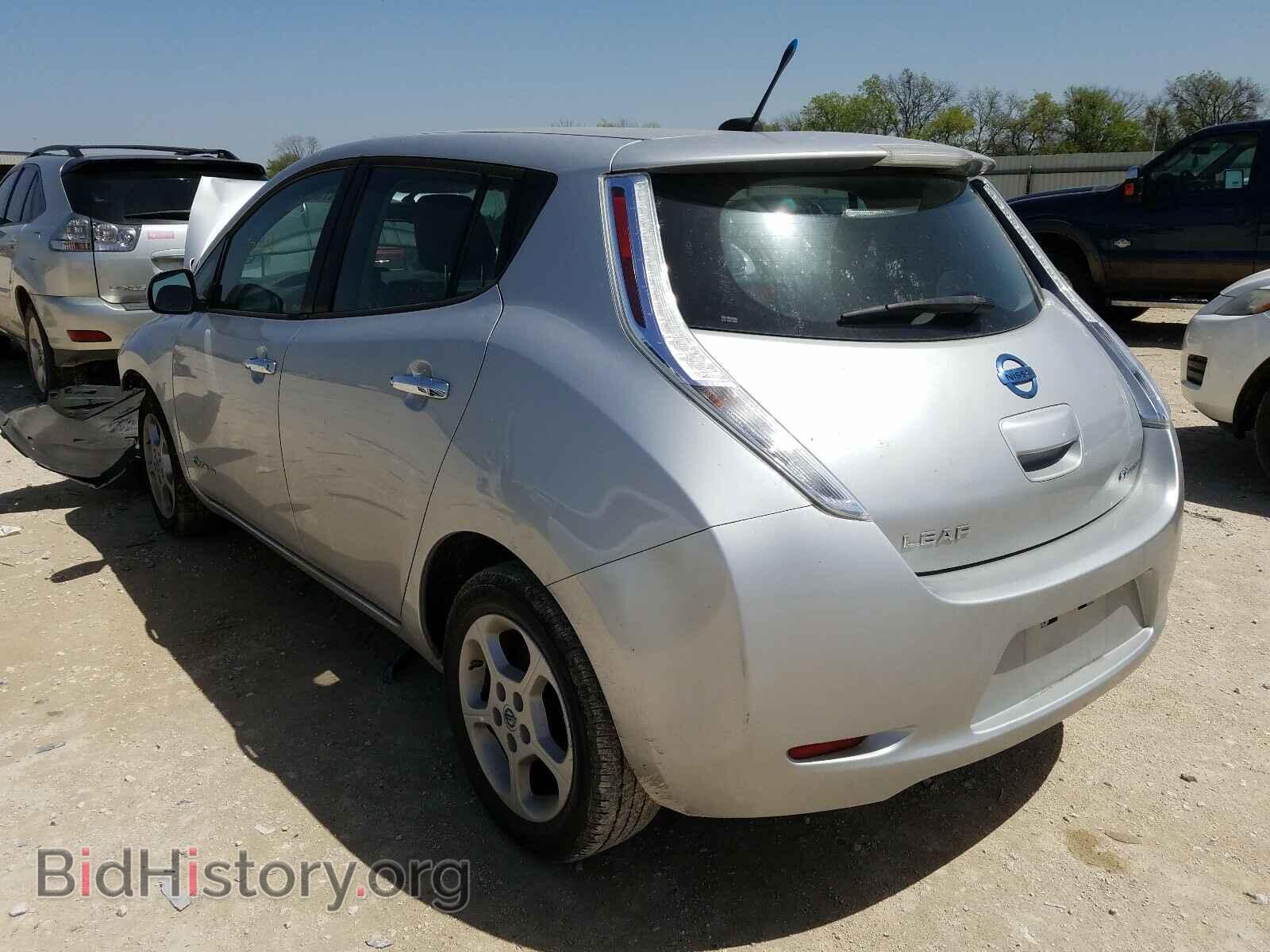 2013 NISSAN LEAF - VIN: 1N4AZ0CP2DC403524 - Фото 3