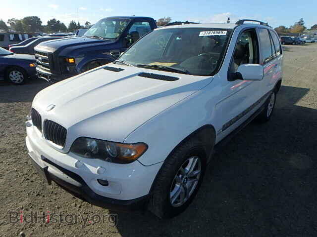 2005 BMW X5 - VIN: 5UXFA13505LY09734 - Фото 2