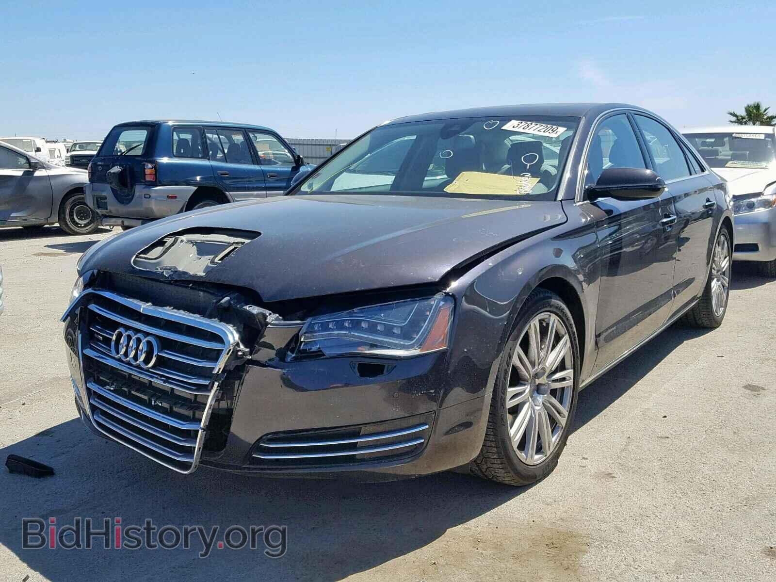 2012 AUDI A8 - VIN: WAUAVAFD6CN000966 - Фото 2