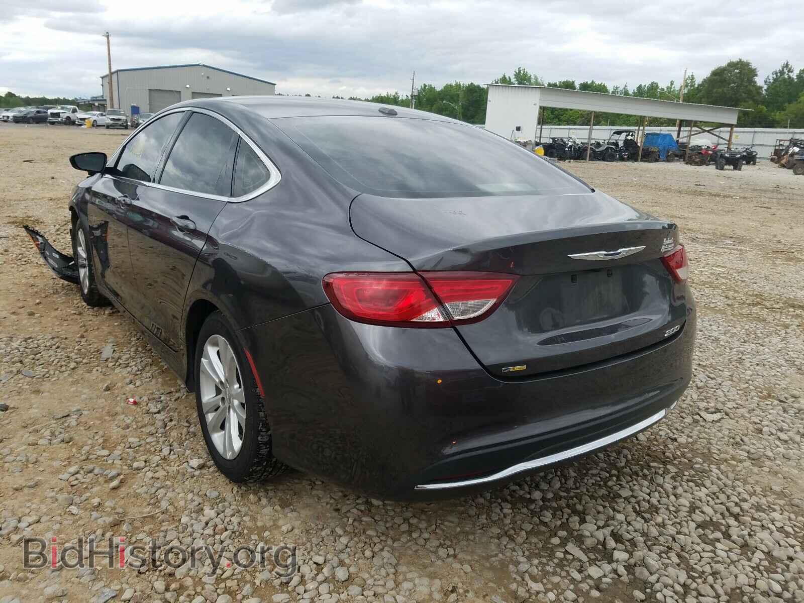 2015 CHRYSLER 200 - VIN: 1C3CCCAB7FN639997 - Фото 3