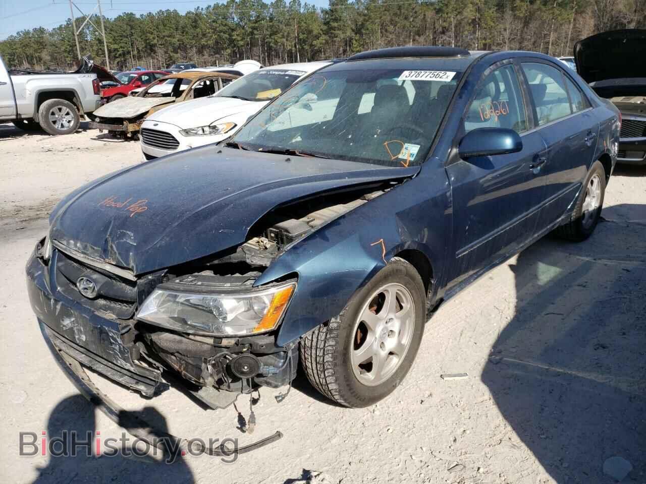 2006 HYUNDAI SONATA - VIN: 5NPEU46F96H097546 - Фото 2