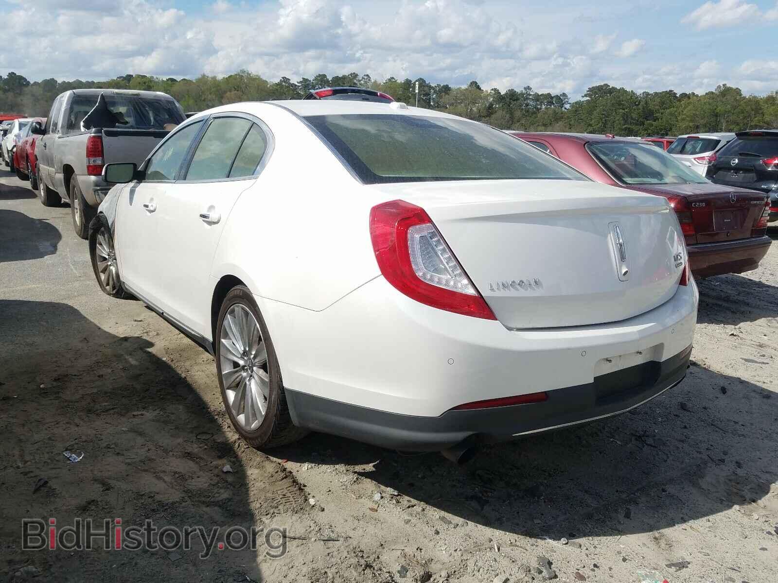 2013 LINCOLN MKS - VIN: 1LNHL9FT1DG602124 - Фото 3