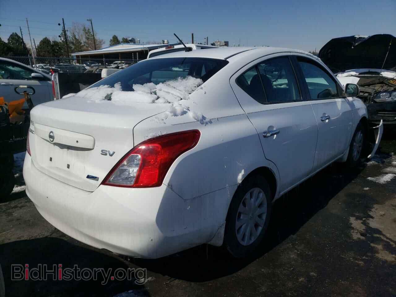 2012 NISSAN VERSA - VIN: 3N1CN7AP1CL905523 - Фото 4