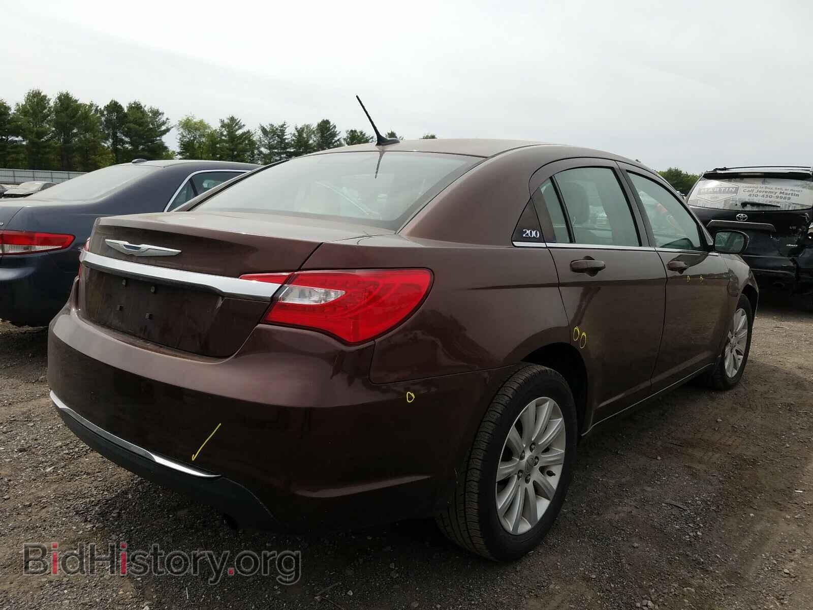 2012 CHRYSLER 200 - VIN: 1C3CCBBB2CN197604 - Фото 4