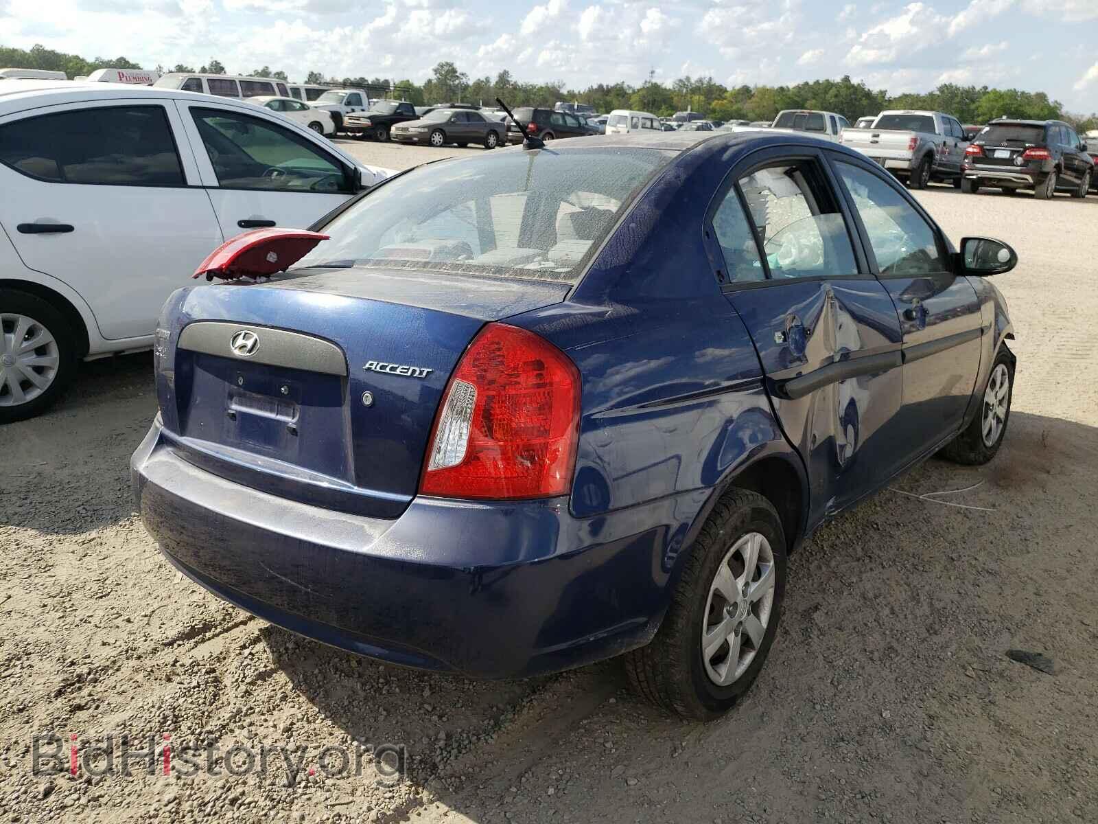 2009 HYUNDAI ACCENT - VIN: KMHCM46C19U293600 - Фото 4