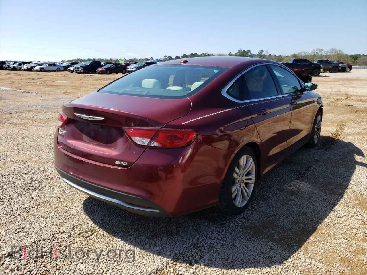 2015 CHRYSLER 200 - VIN: 1C3CCCAB7FN569725 - Фото 4