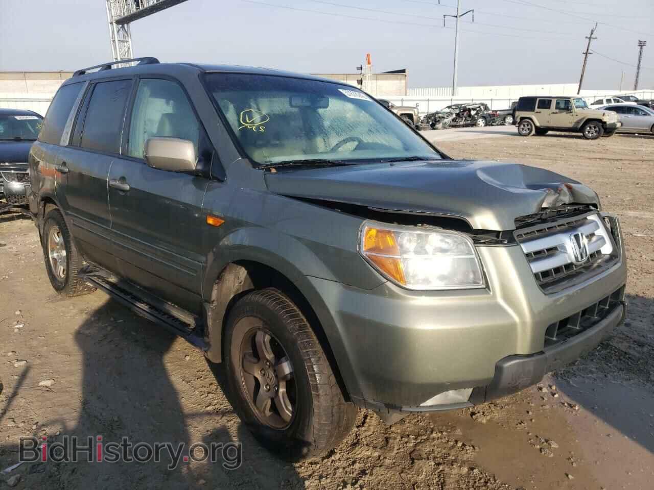 Фотография 2HKYF18517H505095 - HONDA PILOT 2007