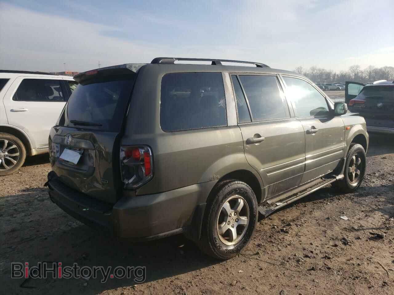 2007 HONDA PILOT - VIN: 2HKYF18517H505095 - Фото 4