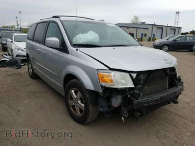 2010 Dodge CARAVAN Grand Cara, silver — VIN 2D4RN5D17AR408241, Copart