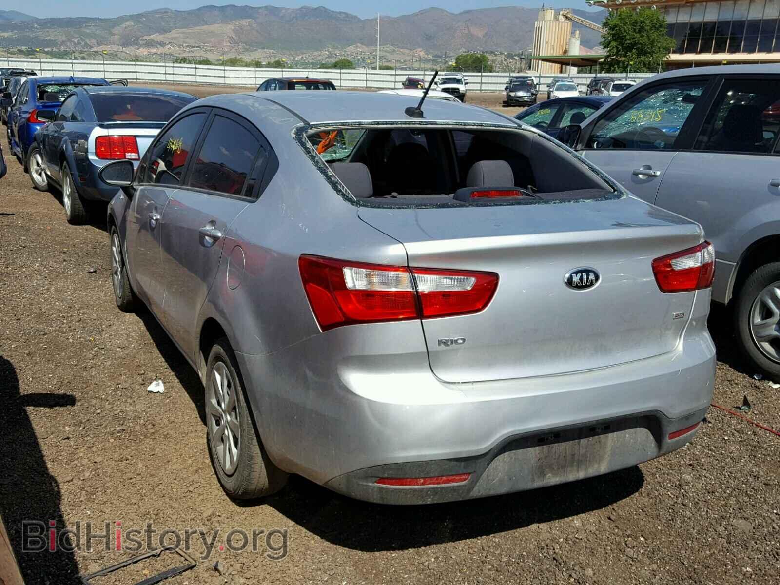 2014 KIA RIO - VIN: KNADM4A31E6417022 - Фото 3