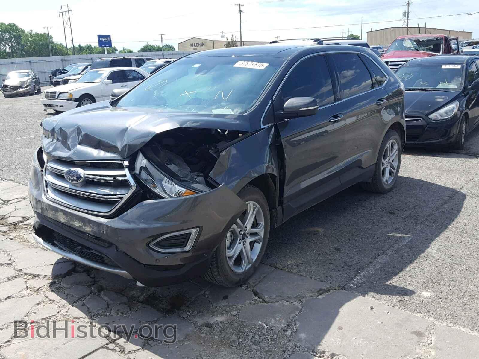 2016 FORD EDGE - VIN: 2FMPK3K93GBC23403 - Фото 2