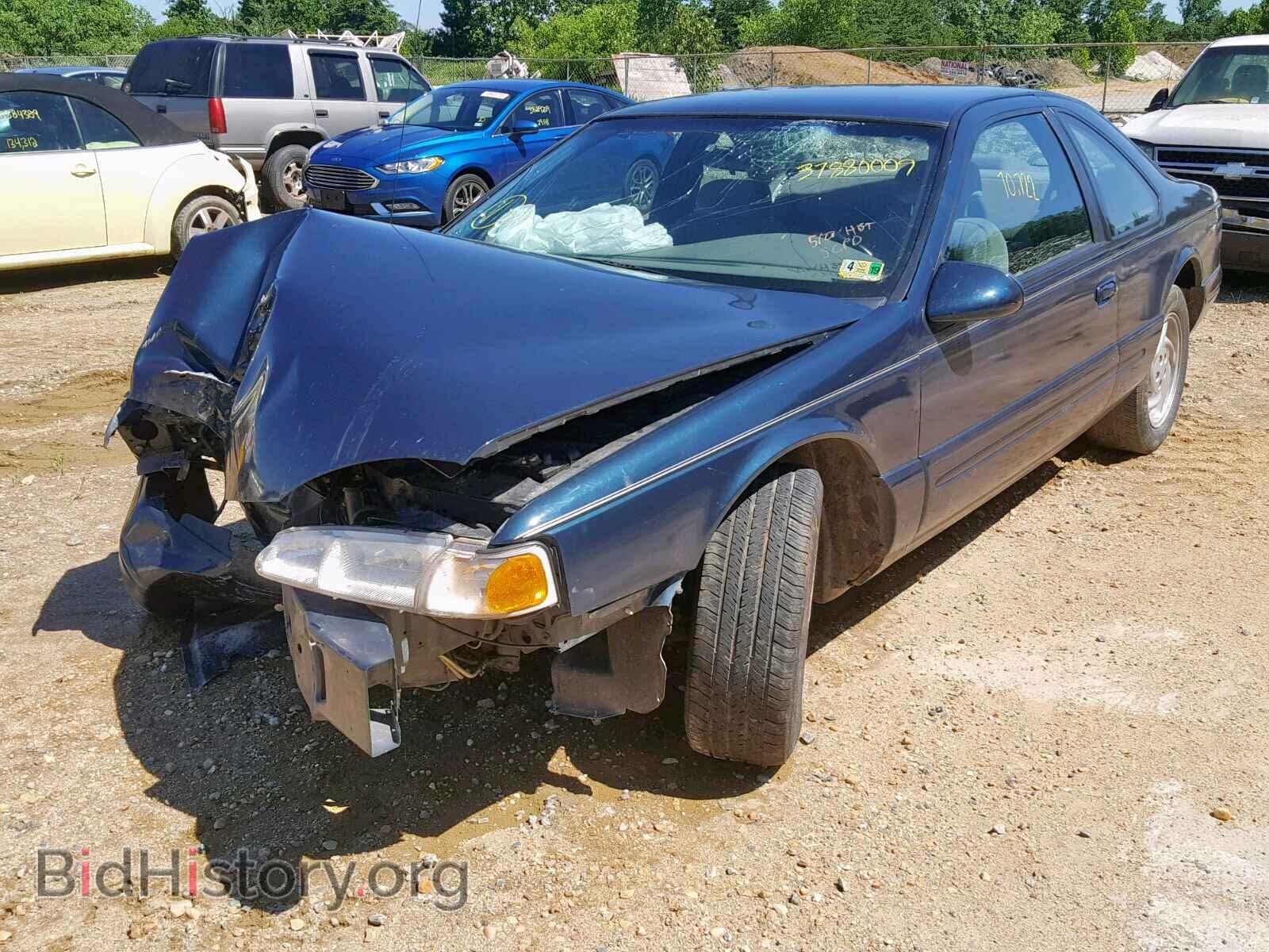1996 FORD TBIRD - VIN: 1FALP62W2TH177254 - Фото 2