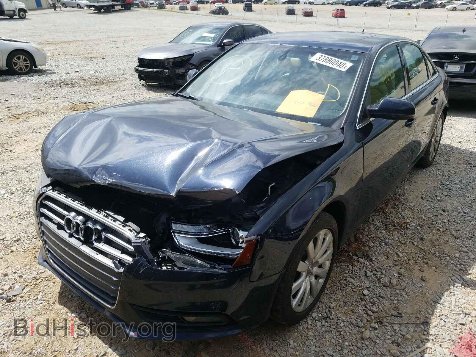 2013 AUDI A4 - VIN: WAUAFAFL5DN014590 - Фото 2