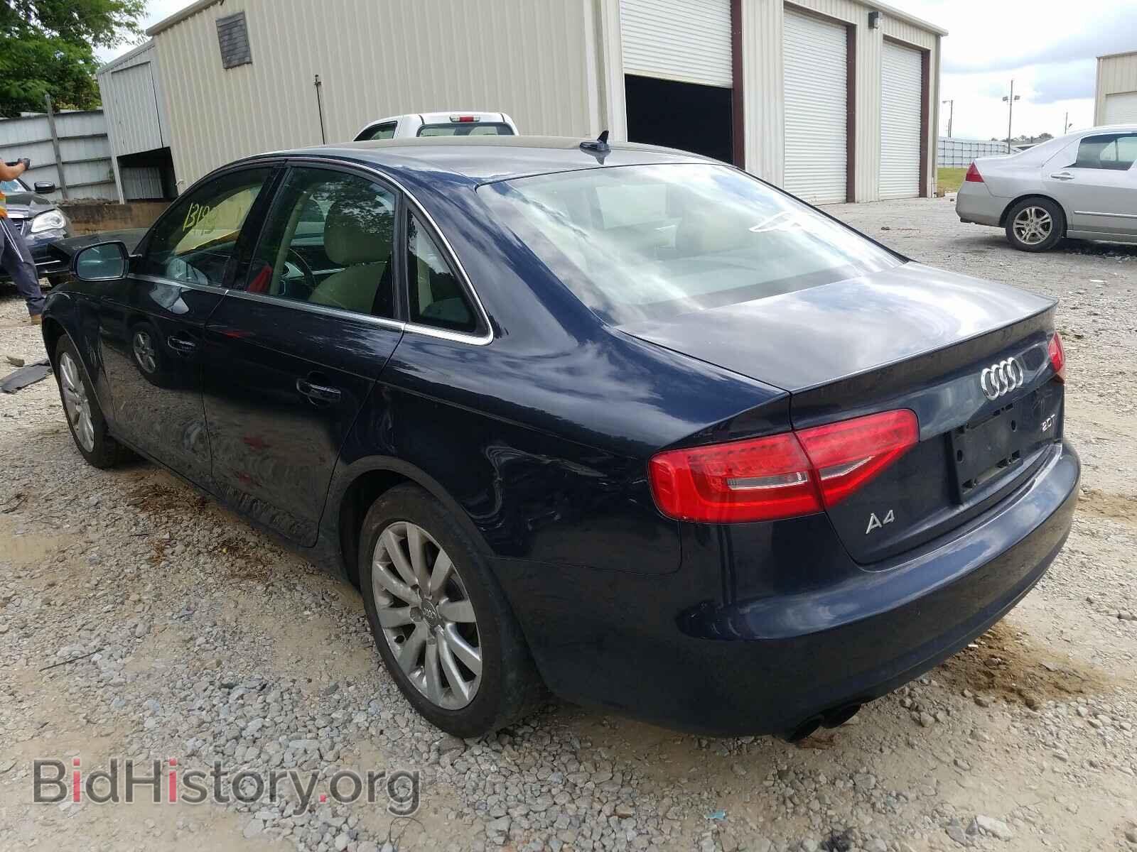 2013 AUDI A4 - VIN: WAUAFAFL5DN014590 - Фото 3
