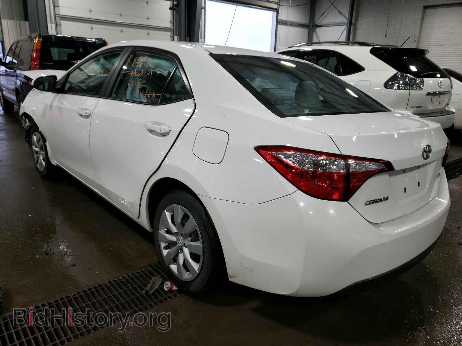 2014 TOYOTA COROLLA - VIN: 2T1BURHE3EC226273 - Фото 3