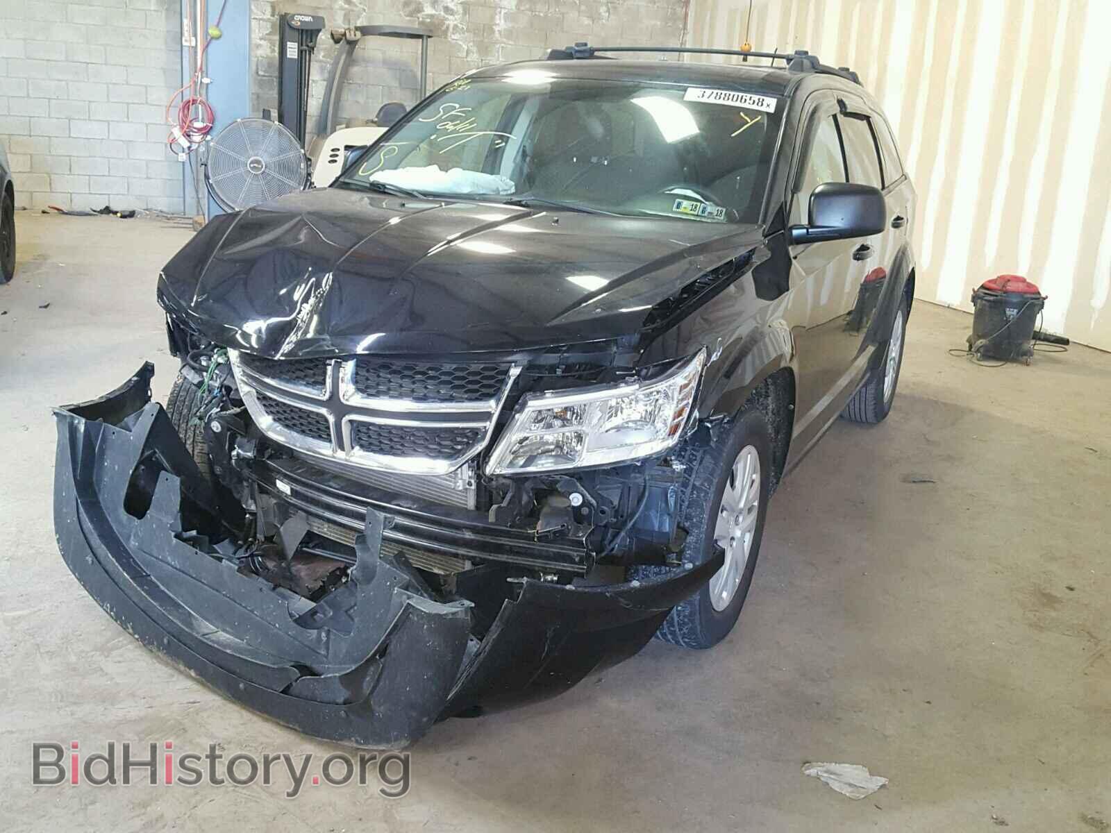 2015 DODGE JOURNEY SE - VIN: 3C4PDCAB1FT537637 - Фото 2