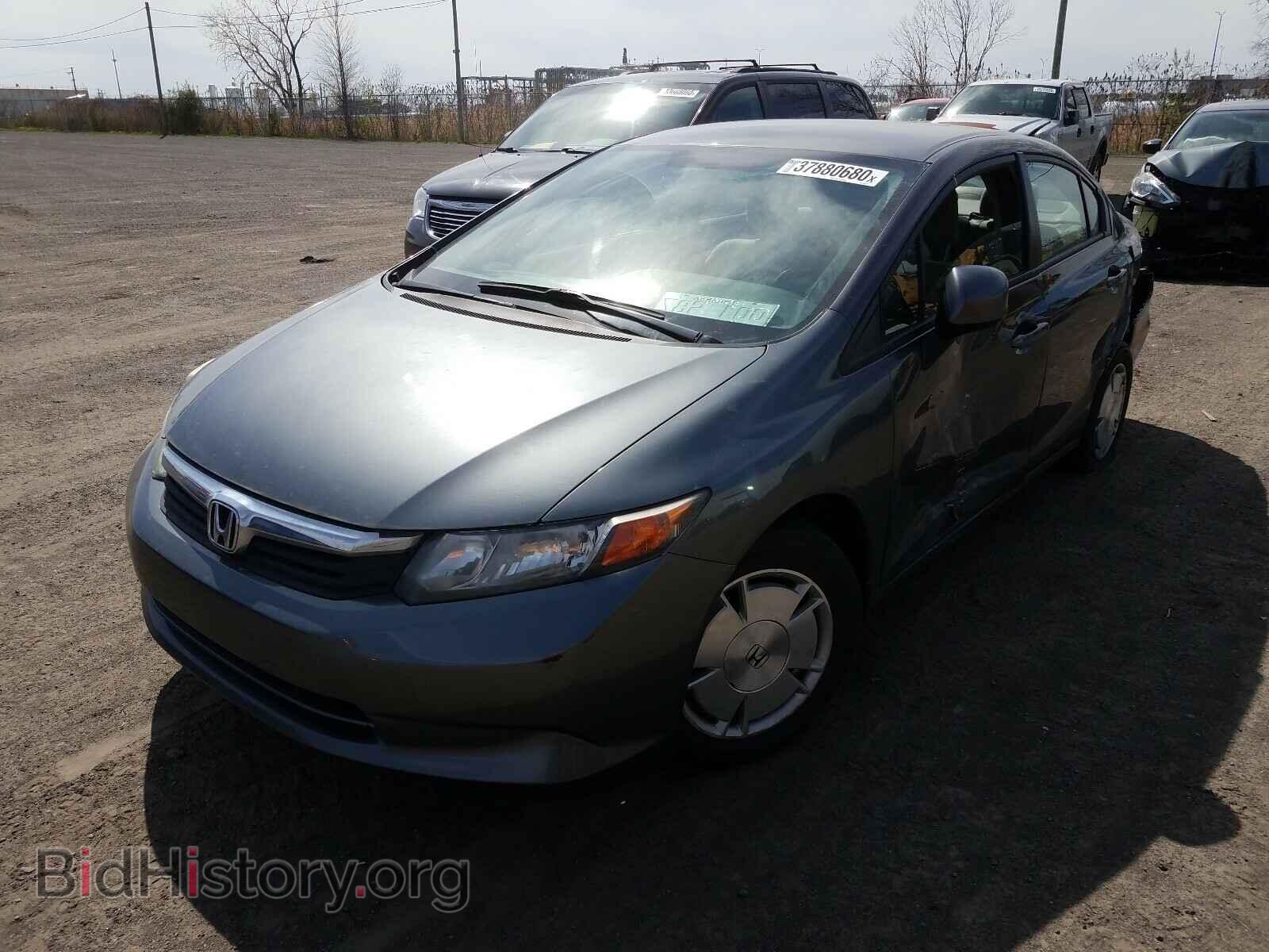 2012 HONDA CIVIC - VIN: 2HGFB2F40CH035181 - Фото 2