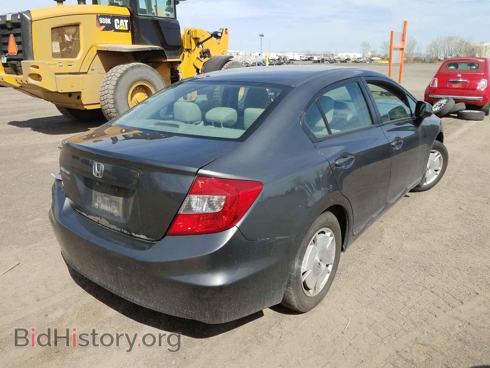 2012 HONDA CIVIC - VIN: 2HGFB2F40CH035181 - Фото 4