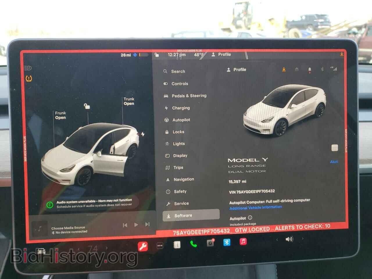 2023 TESLA MODEL Y - VIN: 7SAYGDEE1PF705432 - Фото 9