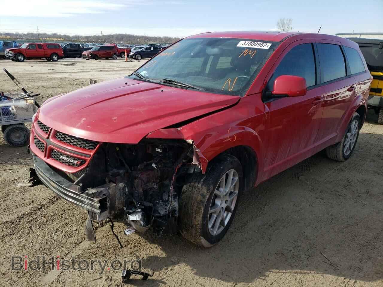 2013 DODGE JOURNEY - VIN: 3C4PDDEG7DT644829 - Фото 2