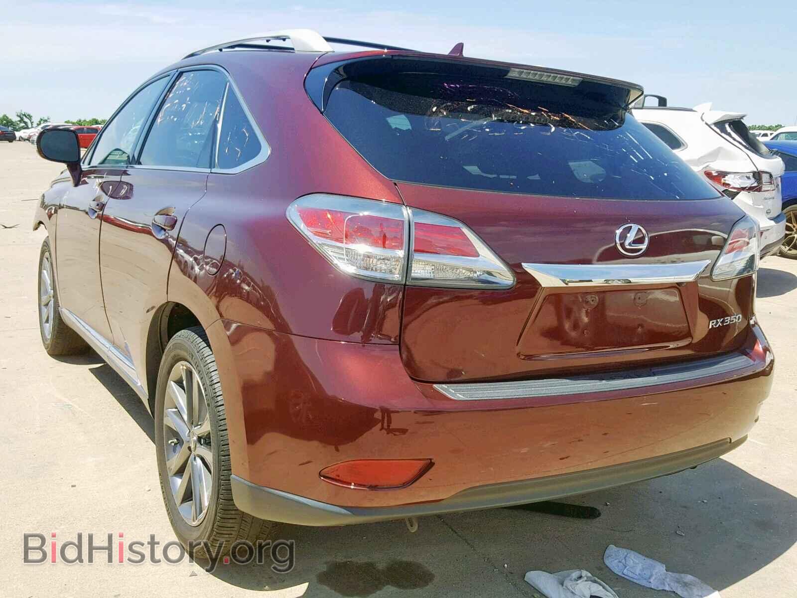 2013 LEXUS RX 350 - VIN: 2T2BK1BA7DC212626 - Фото 3