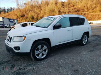 2012 Jeep COMPASS Sport, white — VIN 1C4NJDBB9CD625955, Copart