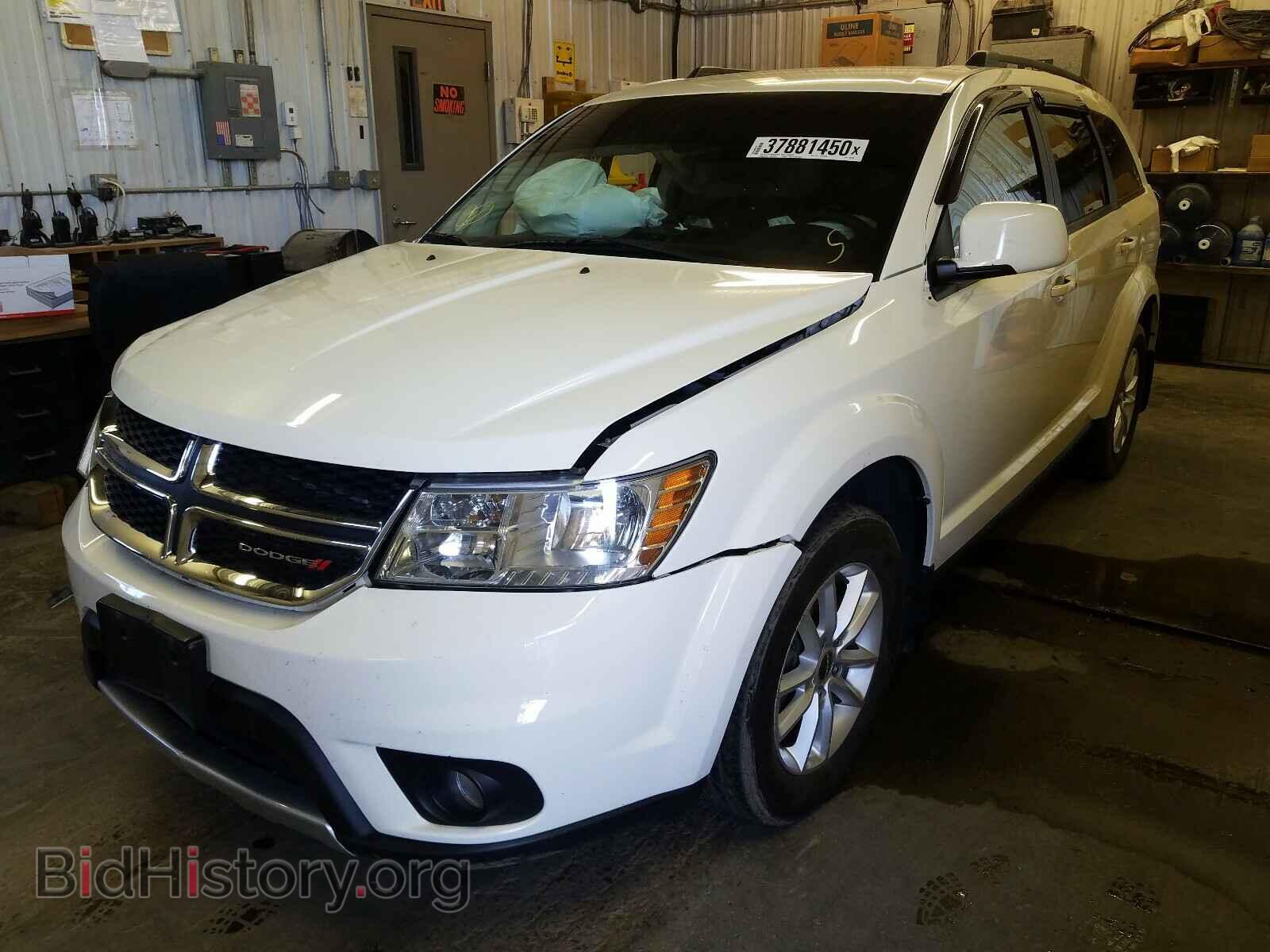 2013 DODGE JOURNEY - VIN: 3C4PDDBG5DT592573 - Фото 2