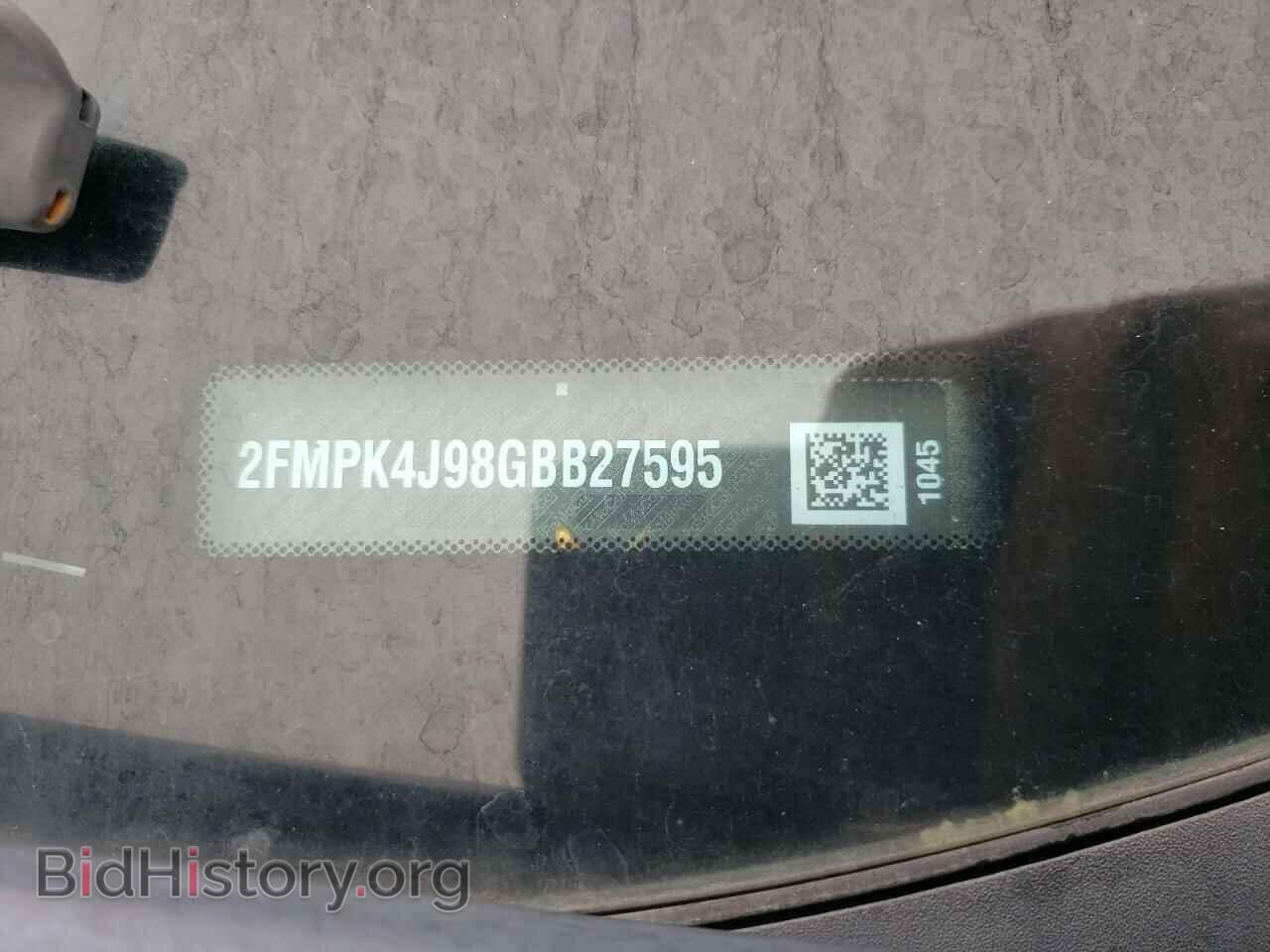 2016 FORD EDGE - VIN: 2FMPK4J98GBB27595 - Photo 10