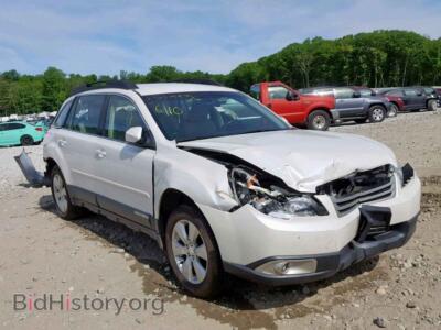 2012 Subaru OUTBACK 2., белый — VIN 4S4BRBAC8C3228779, Copart