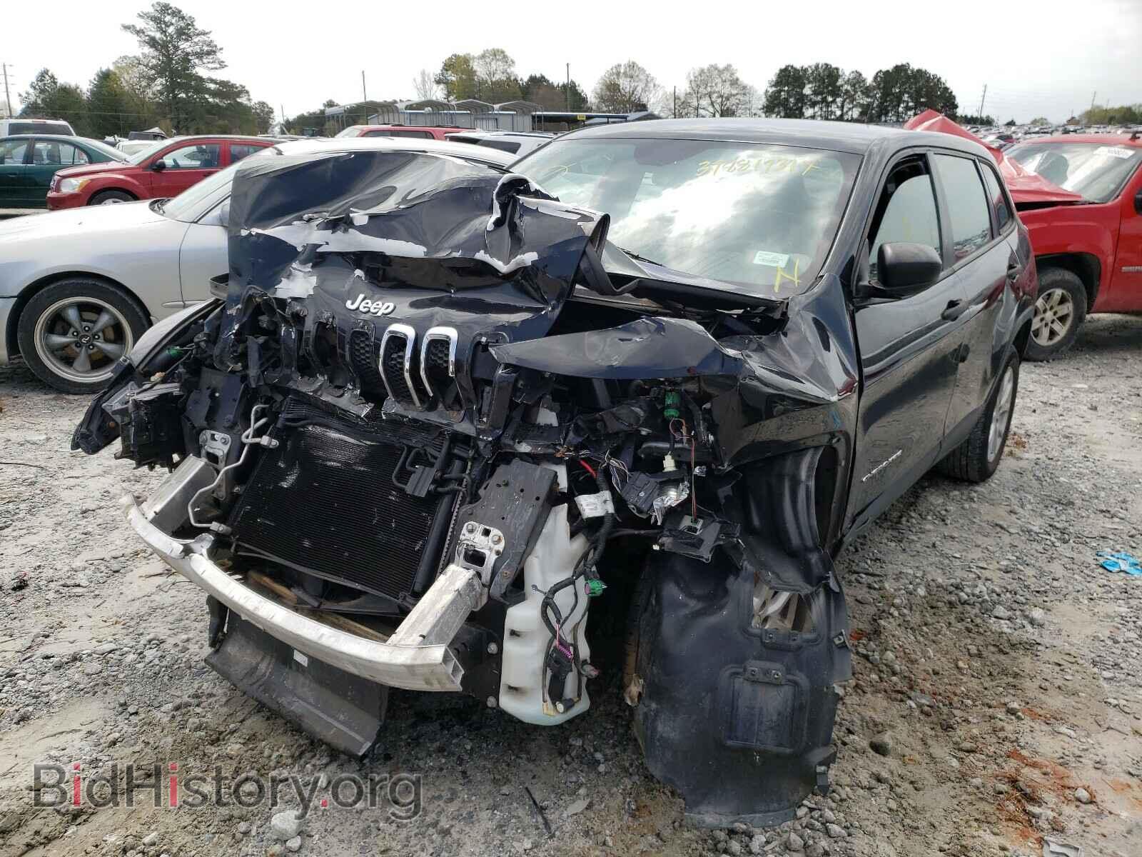 2014 JEEP CHEROKEE - VIN: 1C4PJLAB9EW112832 - Фото 2