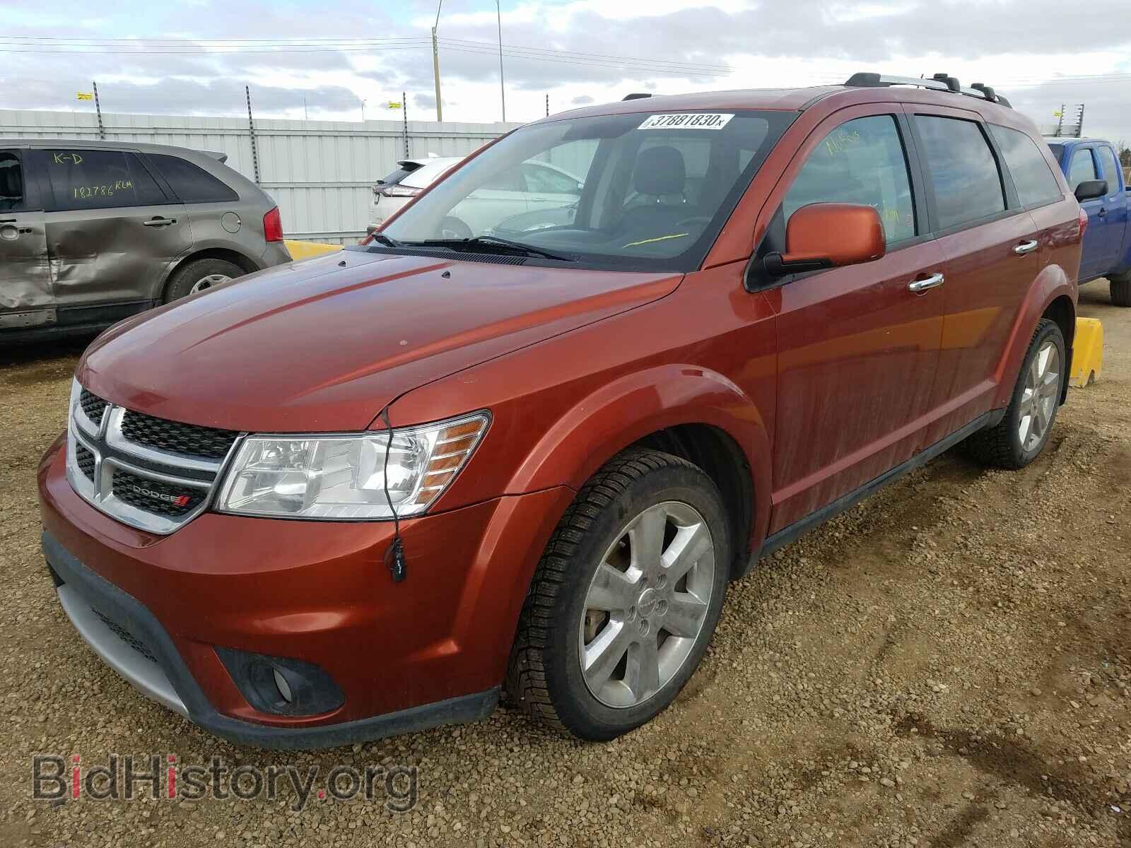 2014 DODGE JOURNEY - VIN: 3C4PDDFG8ET221306 - Фото 2