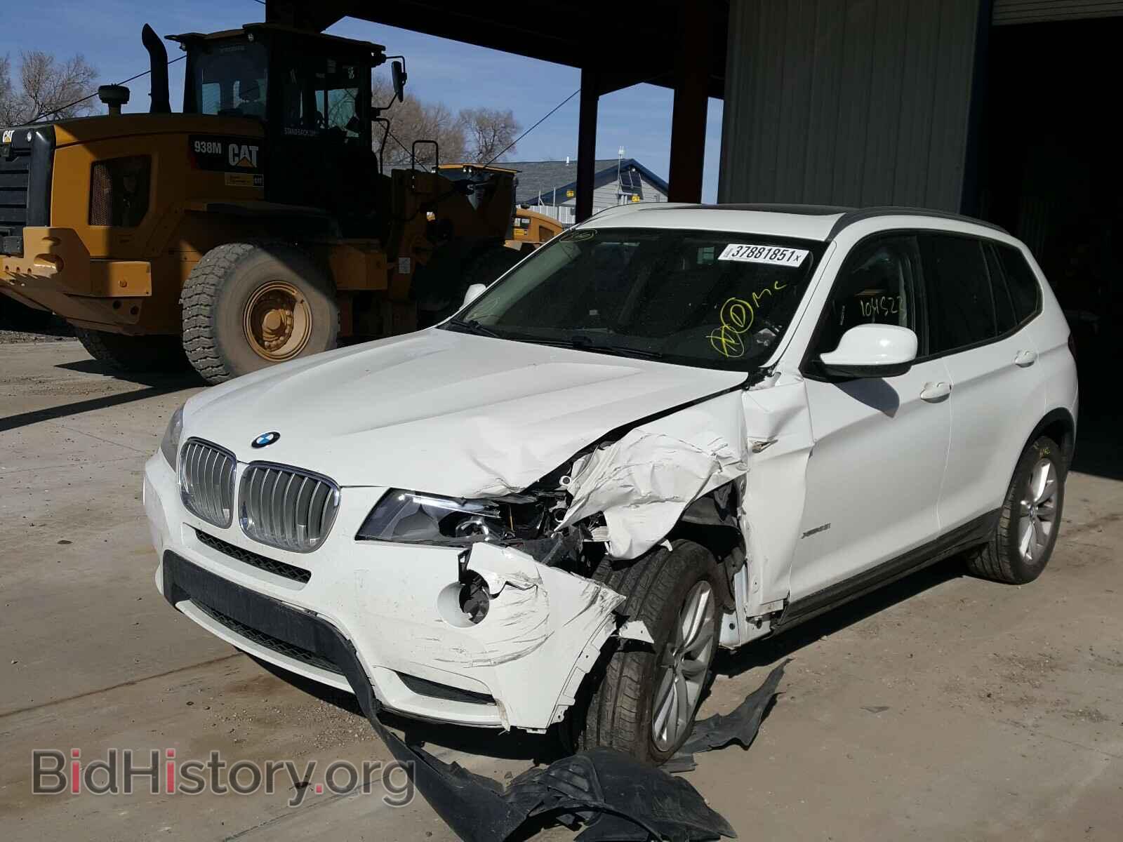 2013 BMW X3 - VIN: 5UXWX9C56D0A18074 - Фото 2