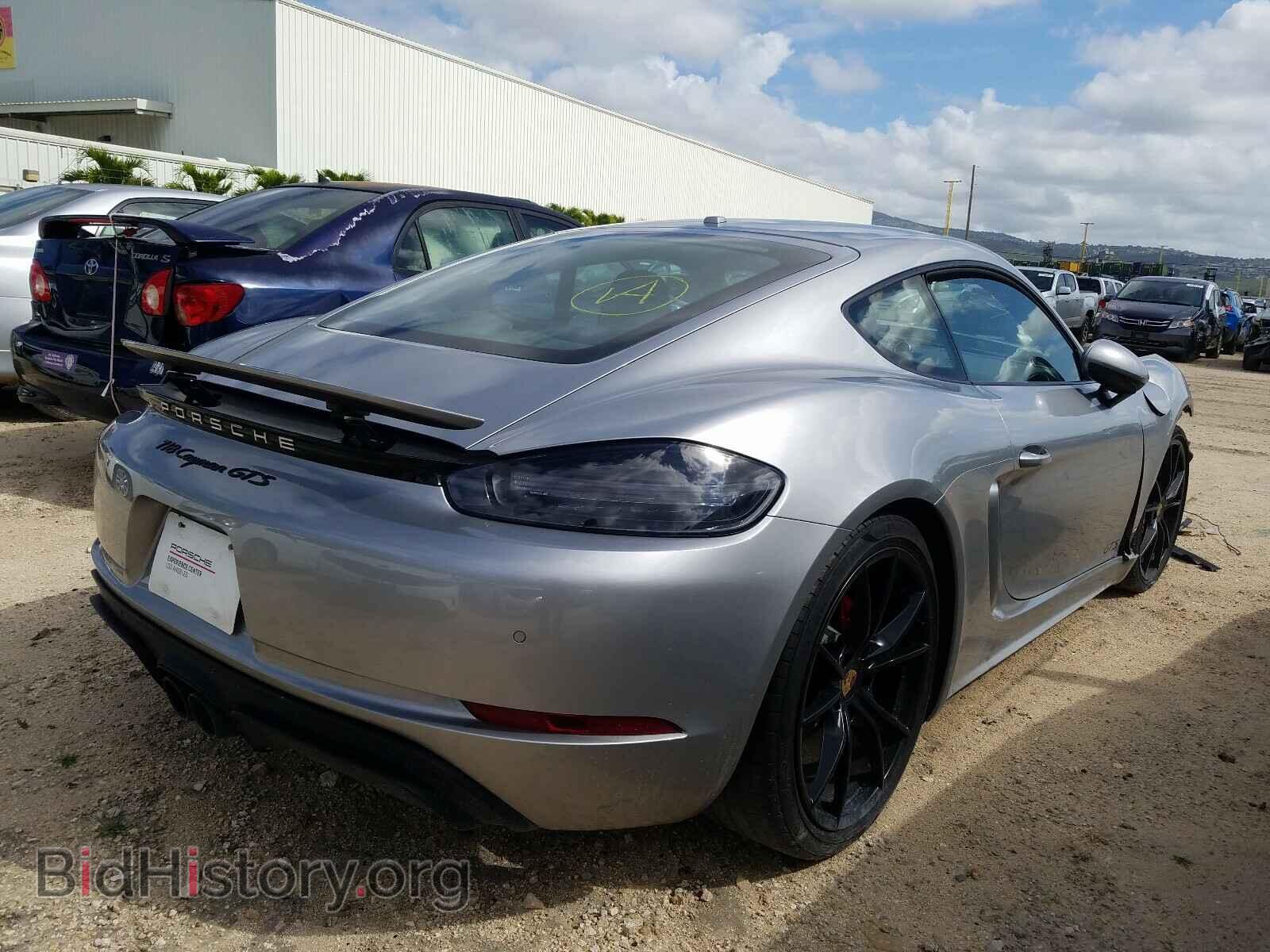 2019 PORSCHE CAYMAN - VIN: WP0AB2A86KS278097 - Фото 4