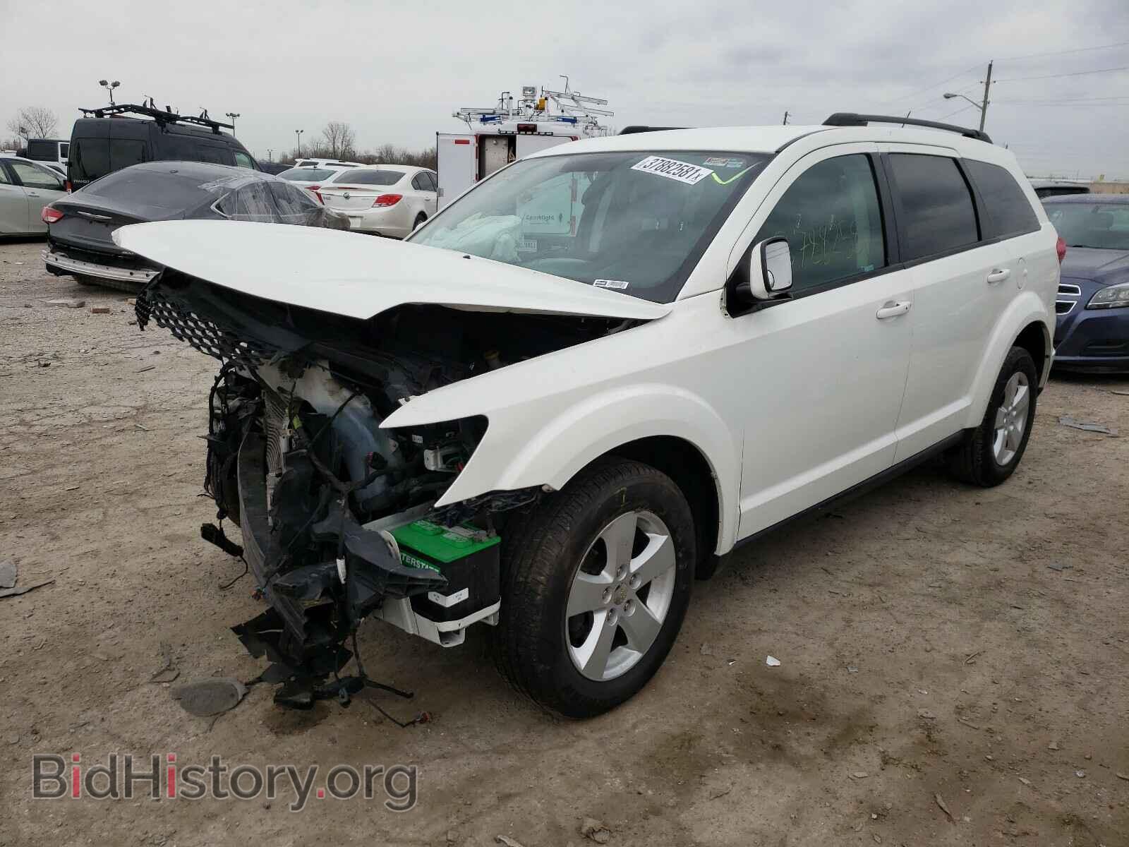 2012 DODGE JOURNEY - VIN: 3C4PDCBG1CT182992 - Фото 2