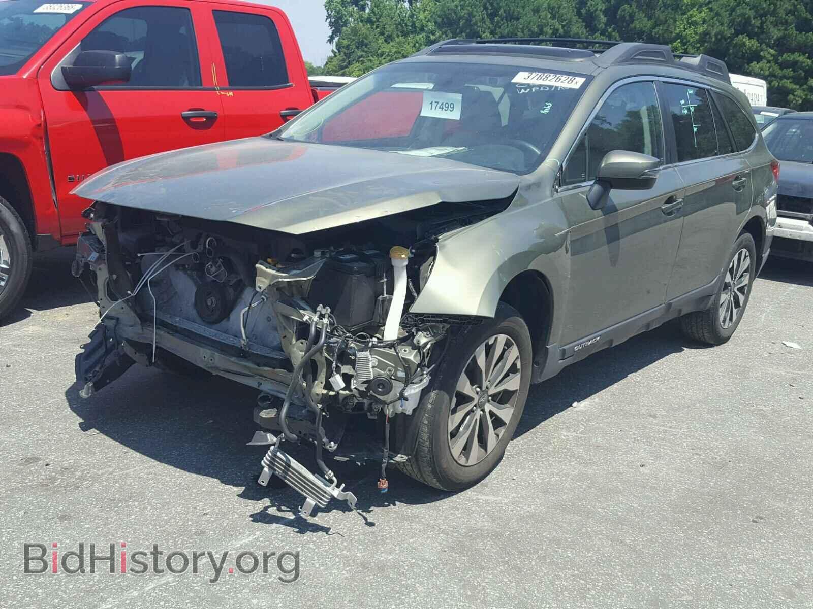2016 SUBARU OUTBACK - VIN: 4S4BSENC3G3275871 - Фото 2
