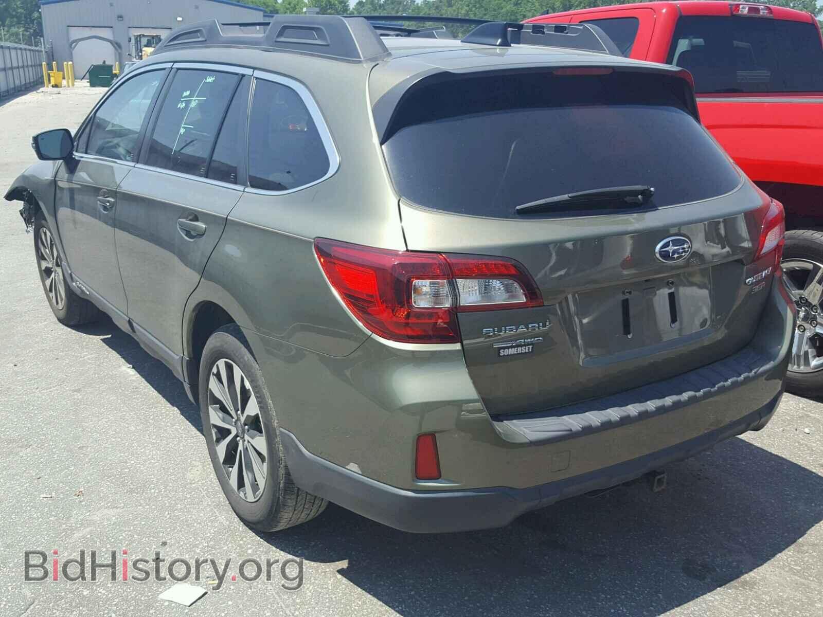 2016 SUBARU OUTBACK - VIN: 4S4BSENC3G3275871 - Фото 3