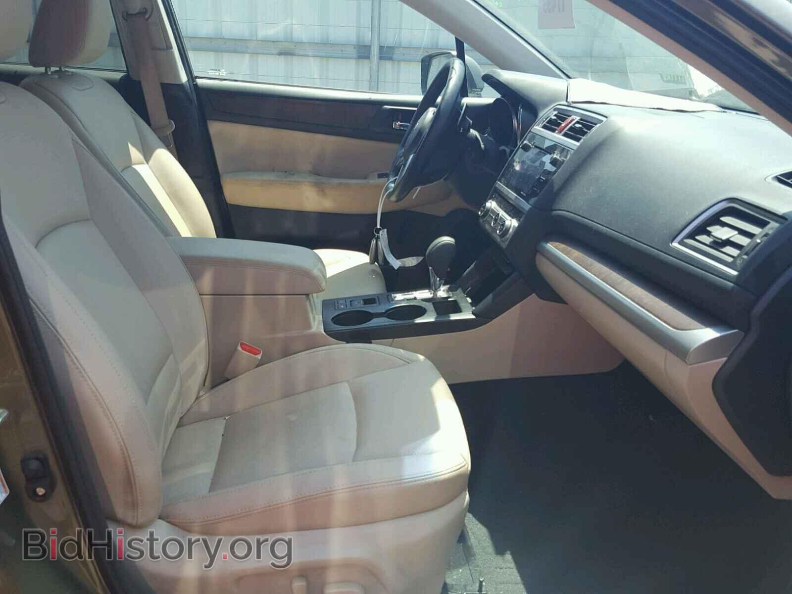 2016 SUBARU OUTBACK - VIN: 4S4BSENC3G3275871 - Фото 5